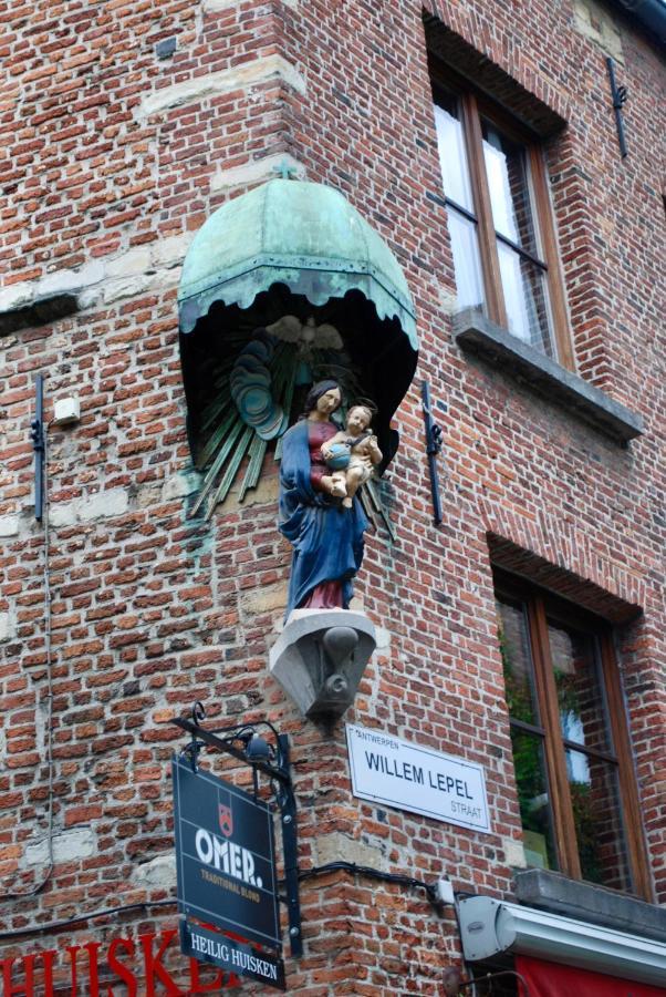 Historical Miniature House In The Heart Of Antwerp Apartment Exterior photo